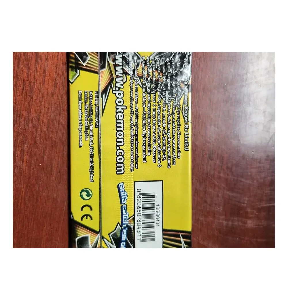 Pokémon SM Forbidden Light Mini Booster Pack Necrozma New Sealed